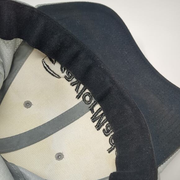 TaylorMade Aero Burner Fitted Baseball Cap Gray XL Embroidered Lightweight - Picture 8 of 10